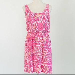Lilly Pulitzer Koni Tank Dress in Chum Bucket Small
